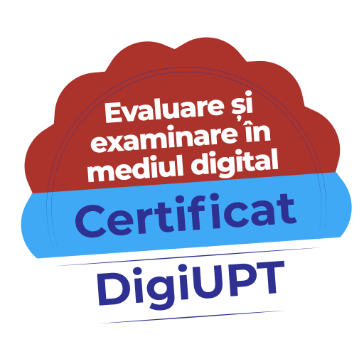 Certificat digital curs Evaluare și examinare în mediul digital