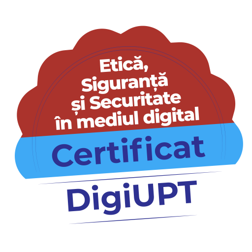 Certificat digital Etică, Siguranță și Securitate în mediul digital